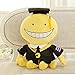 zcm Peluche 30cm Classroom Koro Sensei Polpo Cosplay Anime Peluche Giocattolo Bambola Faccina Sorridente
