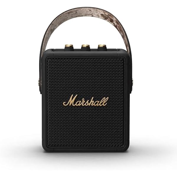 Marshall Stockwell Ii 1005544 Głośnik Bluetooth, Czarny, 18.03 x 16 x 7.11 cm