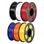 6*1kg High Speed(Pearl Black+Bright White+Bright Red+Dazzling Blue+Vibrant Yellow+Vibrant Orange)