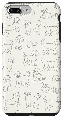 Goldendoodle ���u���h�D�[�h�� �������� �X�}�z�P�[�X iPhone 7 Plus/8 Plus �p