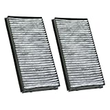Cabin Air Filter for 2002-2009 BMW 7 Series E65 V8 V12 Activated Carbon Filter OE 64119272643