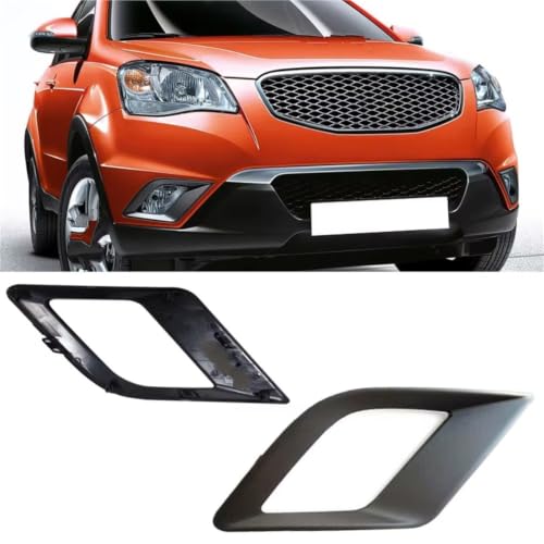 Cache feu antibrouillard pour SsangYong Korando 2010-2013 cadre pare-chocs