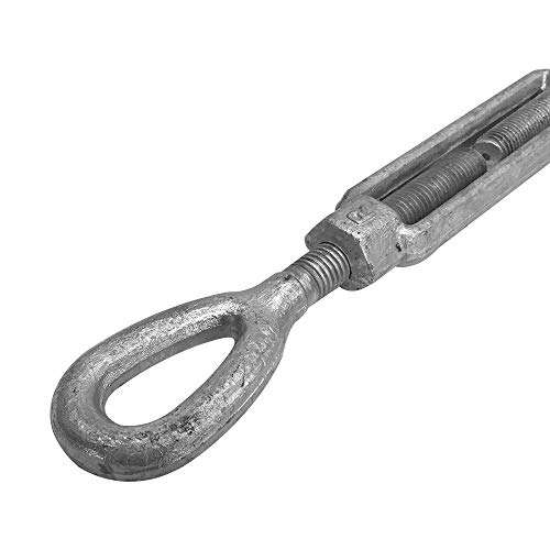 Prolinemax 1/2" x 6" Turnbuckle Ojal Ojal Galvanizado Forjado Drop Swivel Hoist Eye WLL 2200 LBS miniatura 3