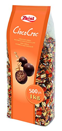 Zaini Cioco Croc 1000 g de chocolats croustillants en vrac de 450 pièces