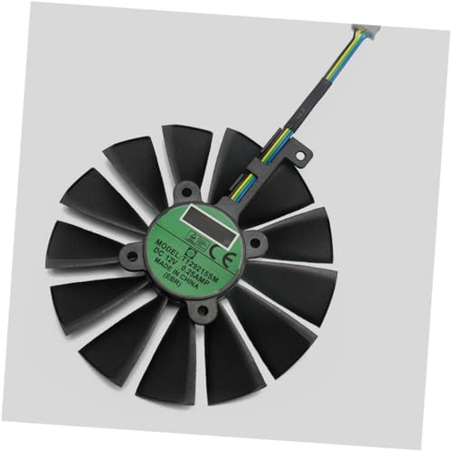 Ventilador reemplazo para GPU Angoily 1 par miniatura 5