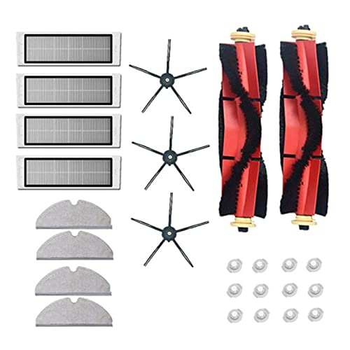 Detachable Main Brush For Mop Spare Parts, Washable HEPA Filter Fit For Xiaomi Roborock S6 S60 S65 S5 MAX T6 Vacuum cleaner