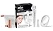 Braun Face Platinum Beauty Pack, 1 Facial Epilator, Beauty Sponge, 4 Facial Brushes, Lighted Mirror, and Battery - BONUS 33 Olay Daily Facial Cloths