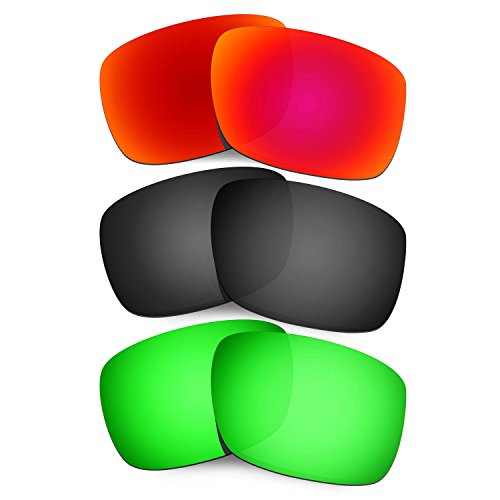 Lentilles Drop Point Oakley renforcées rouges pour le sport de plein air
