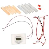 Uonlytech Kit Esperimenti Scientifici Batteria Di Frutta Fai Da Te Per Studenti, Giocattolo Educativo Di Scienza Orologio Elettronico, Progetto Pratico Per Ragazzo Ragazza e Laboratorio Didattico