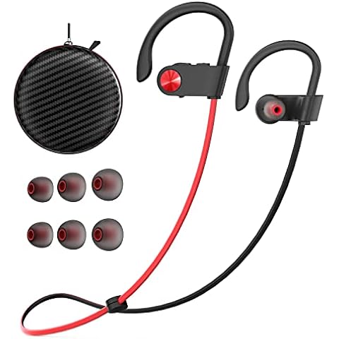 Jrwaro Bluetooth 5.3 Waterproof Running Headphones Cover