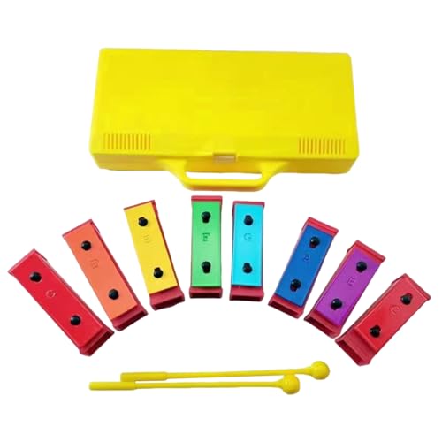 Instrument de glockenspiel coloré pour éviter les fausses notes à l'école