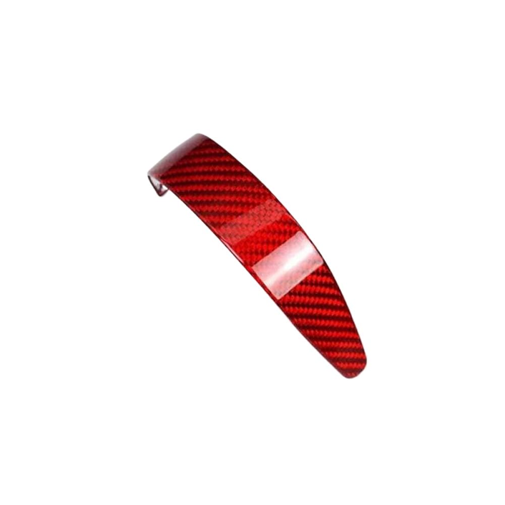 Equuqhrhh Onecolor Real Hard Carbon Fiber Gear Shift Knob Cover Compatible With 2004-2009 Car