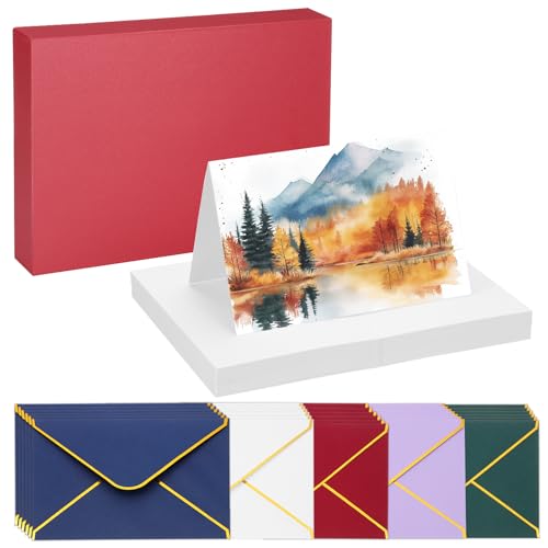 Cartes Aquarelle Coton 300 GSM Ultra Absorbantes Sans Gondolage PATIKIL