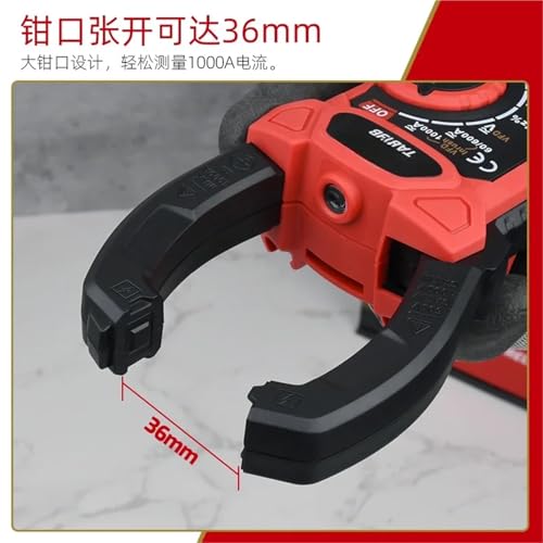 Clamp Meter Multimeter TA813A medidor de pinza digital de alta precisión amperímetro multímetro multifuncional tipo pinza para AC y DC miniatura 2