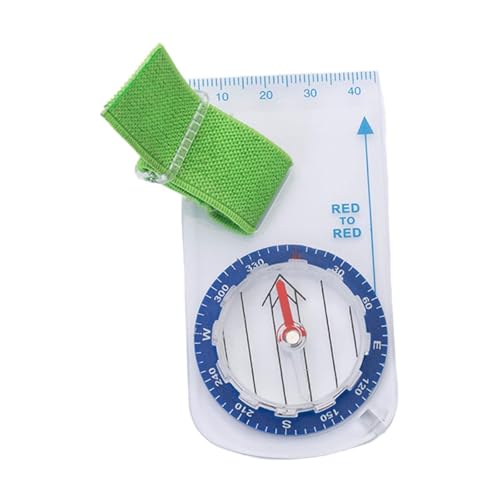 FytStycale Orienteering Compass Compass Professional Drawing Ruler Baseplate Compass Pocket Compass for Hiking Outdoor Activities