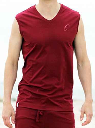 ESPARTO Herrenshirt Takat Granatrot XXL