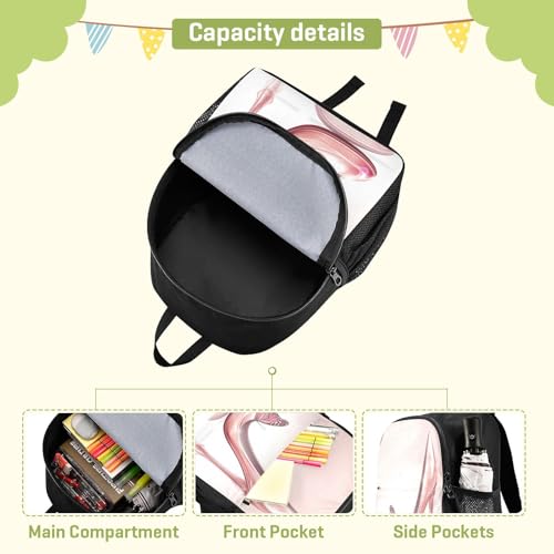 Mochila ATTX Rosa Elegante Impermeable Ligera 10L miniatura 4