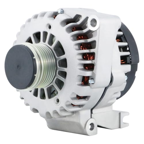 8293N New Alternator Compatible with 2004 04 Pontiac Grand Prix 3.8L 3.8 V6, 12V 125A Clockwise 6-Groove Pulley Replace 10343535 10346705 10464493 8293 8293612 66443 321-1869 ADR0362 400-12244 21869