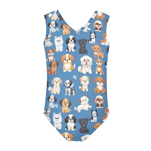 Showudesigns Animal Kids Gymnastics Leotards Girls Ballet Dance Bodysuit One Piece Swimsuit Size 5-14 Years Old2