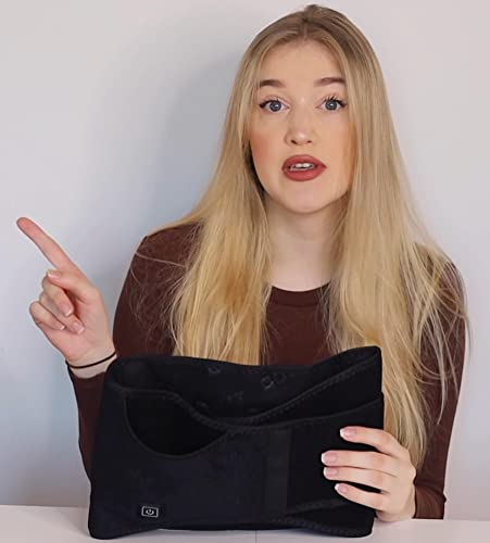 Cordness Electric Thermal Waist Belt Heater Lumbar Support Heating Pad Portable Back Warming Wrap Brace Usb Port Coouv Brand Battery Rechargeable Foldable Walking Pad #TOP1