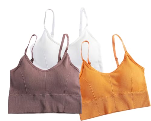 Image of Acnos 7 Colors Women's Wirefree Non Padded Super Combed Cotton Elastane Stretch Medium Coverage Everyday Bra with Concealed Shaper Panel and Adjustable