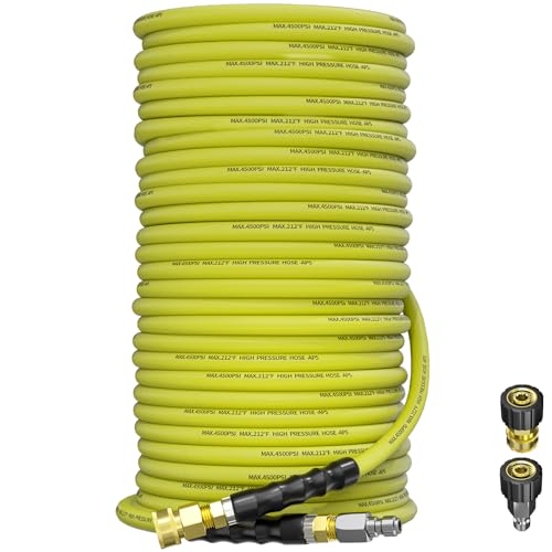 TechSweepPro 200FT Pressure Washer Hose 4500PSI Review