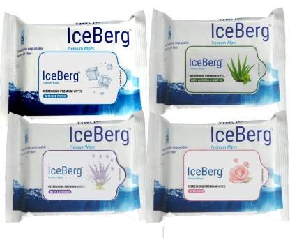 Oddeven Ice Berg Moisturising Premium Refreshing Facial Soft Wet