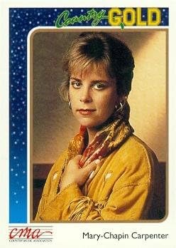 Mary-Chapin Carpenter trading card (Country Music) 1992 Sterling Country Gold #20 Thumbnail