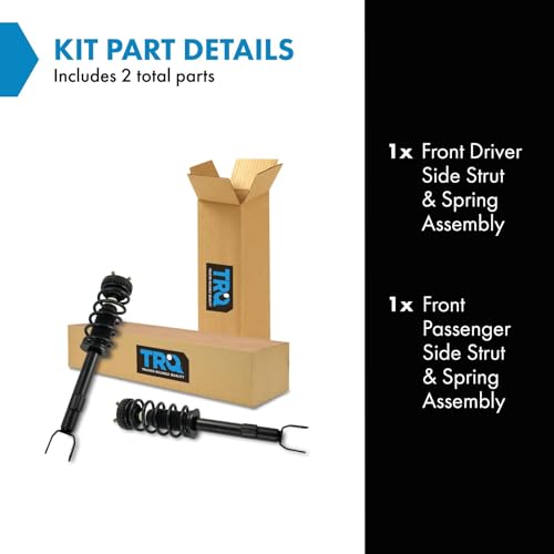 Image of TRQ Front Strut and Spring Assembly Set 2 Piece | For 2011-2020 Chrysler 300
