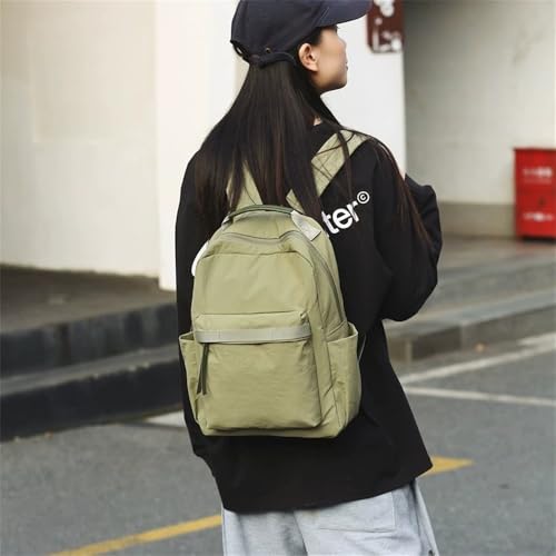 Rucksack Daypack Casual Travel Backpack Outdoor Hiking Bag(Green)2