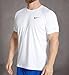 Nike Men's Standard Short Sleeve Hydrogu, White, Medium