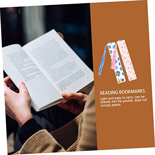 Marque-pages résine fleurs séchées : cadeau idéal pour écoliers - 2