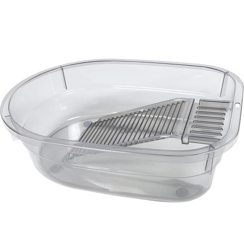 DOITOOL Bacinella per Lavare i Vestiti ASSE da Lavaggio Integrato, Plastica Resistente, Compatta e Leggera, per Uso Domestico e Dormitori, per Lavare Panni, Ragazzo Ragazza e Verdure