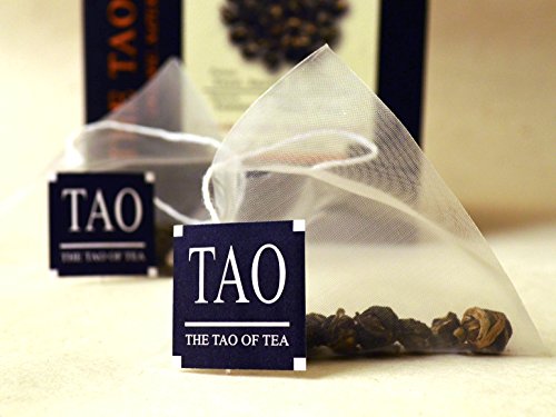 The Tao Of Tea Jasmine Pearls Box Pyramid Sachets, 1.05 Ounce, Box Of 15 Sachets #TOP1