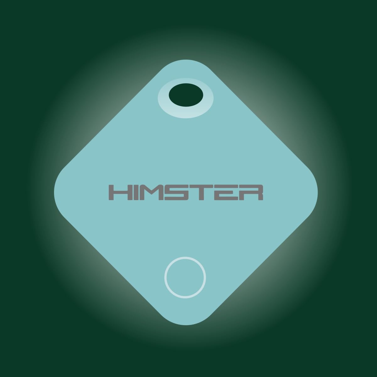 Locatag for Android | Google Find Hub Tracker | Bluetooth 5.4 | No SIM Needed | Anti-Lost & Loud 75dB Alert | Item Finder- Keys, Wallets, Bags, Pets |1-Year Replaceable Battery(Baby Blue)