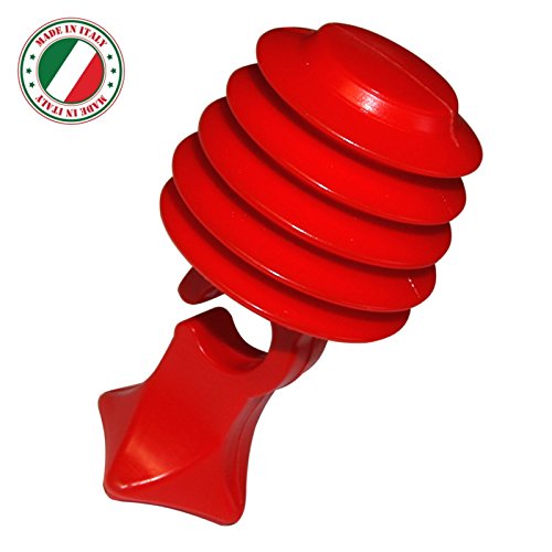 cyclingcolors Sonnette Trompe AVERTISSEUR Rouge DRAISIENNE Velo Trottinette Tricycle Bebe Enfant Soufflet KLAXON POUET Guidon Universel SONORE