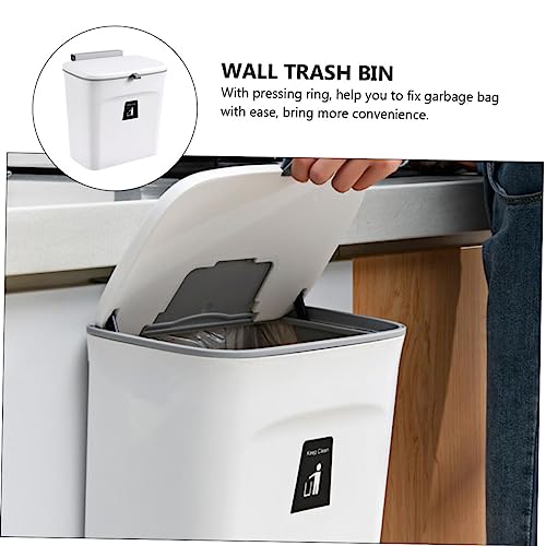 Bote de basura compacto colgante Hemobllo para cocina miniatura 4