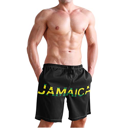 Men's Quick Dry Swim Trunks with Pockets Beach Board Shorts Bathing Suits4