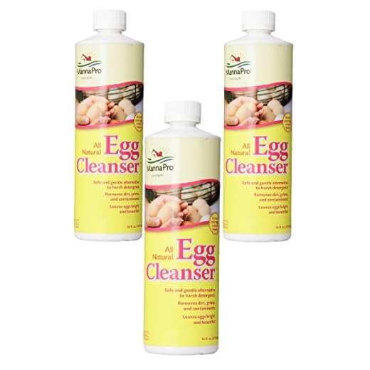 Manna Pro All Natural Egg Cleanser 16 fl. oz. (3 Pack)