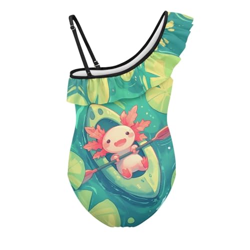 Image of Yzaoxia Girls Swimsuits One Piece Bathing Suit Sleeveless Gymnastics Swimwear for Kids 3-14Y