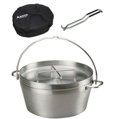 Amazon.co.jp: SOTO 3点セット ステンレスダッチオーブン12inch 