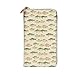 DaihAnle Vintage Watercolor Fish ﻿Hand-Held Wallet Fashionable Long Microfiber Leather Large Capacity