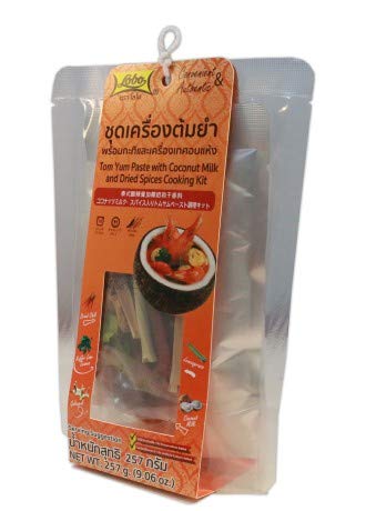 Lobo, Tom Yum Paste With Coconut Milk & Dried Spices Cooking Set, 257 G. [Pack Of 1 Piece] #TOP28