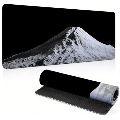 FHFFTZSC Tapis de Souris XXL - 700x400x3mm sous Main Bureau Noir 0c0-376