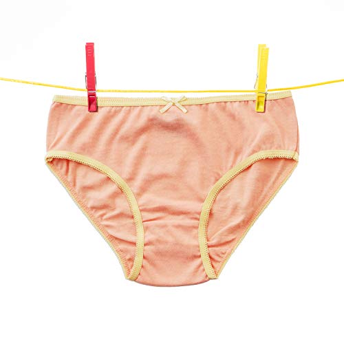 Alyce Intimates Pack of 18 Girls Cotton Brief, Assorted Solids & Prints3