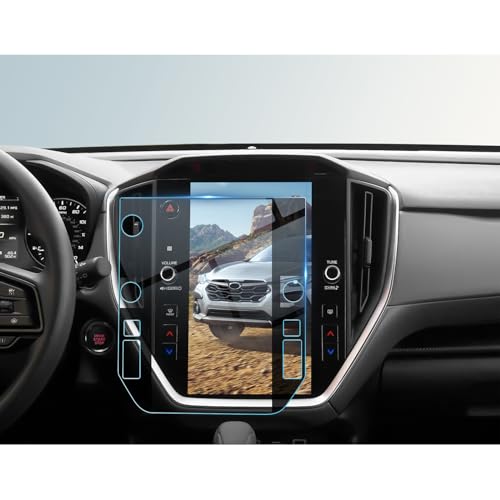 BIBIBO [Upgraded] for 2024 Subaru Crosstrek Screen Protector 2024+ Subaru Crosstrek Starlink Premium/Sport/Limited& 2024+ Subaru impreza Sport/ RS 11.6 Inch Display,2024 Crosstrek Radio Touchscreen Tempered Scratch Resistant Protector 2024 Subaru Crosstrek