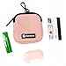 wasserdichte Leckerlibeutel für Hunde, Dog Walking Bag, integrierter Kotbeutelspender, verstellbare Umhängetasche (Pink)