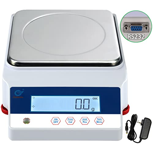 Báscula de laboratorio precisión 10kg x 0.1g miniatura 2