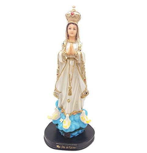 Nossa Senhora De Fátima Imagens Católicas Em Resina 28 Cm