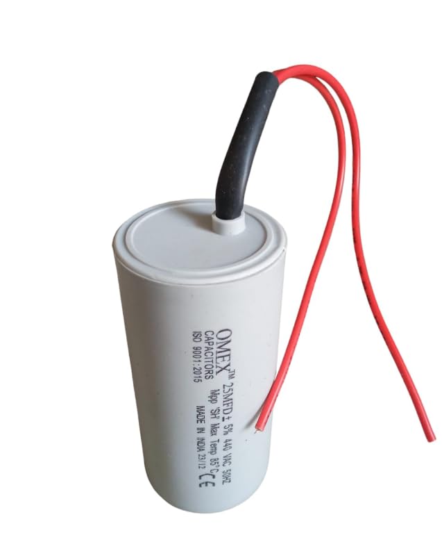 Urja Enterprise Capacitor 25 MFD Motor Running Capacitors 440 VAC
